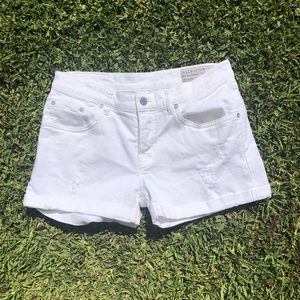 All saints white shorts